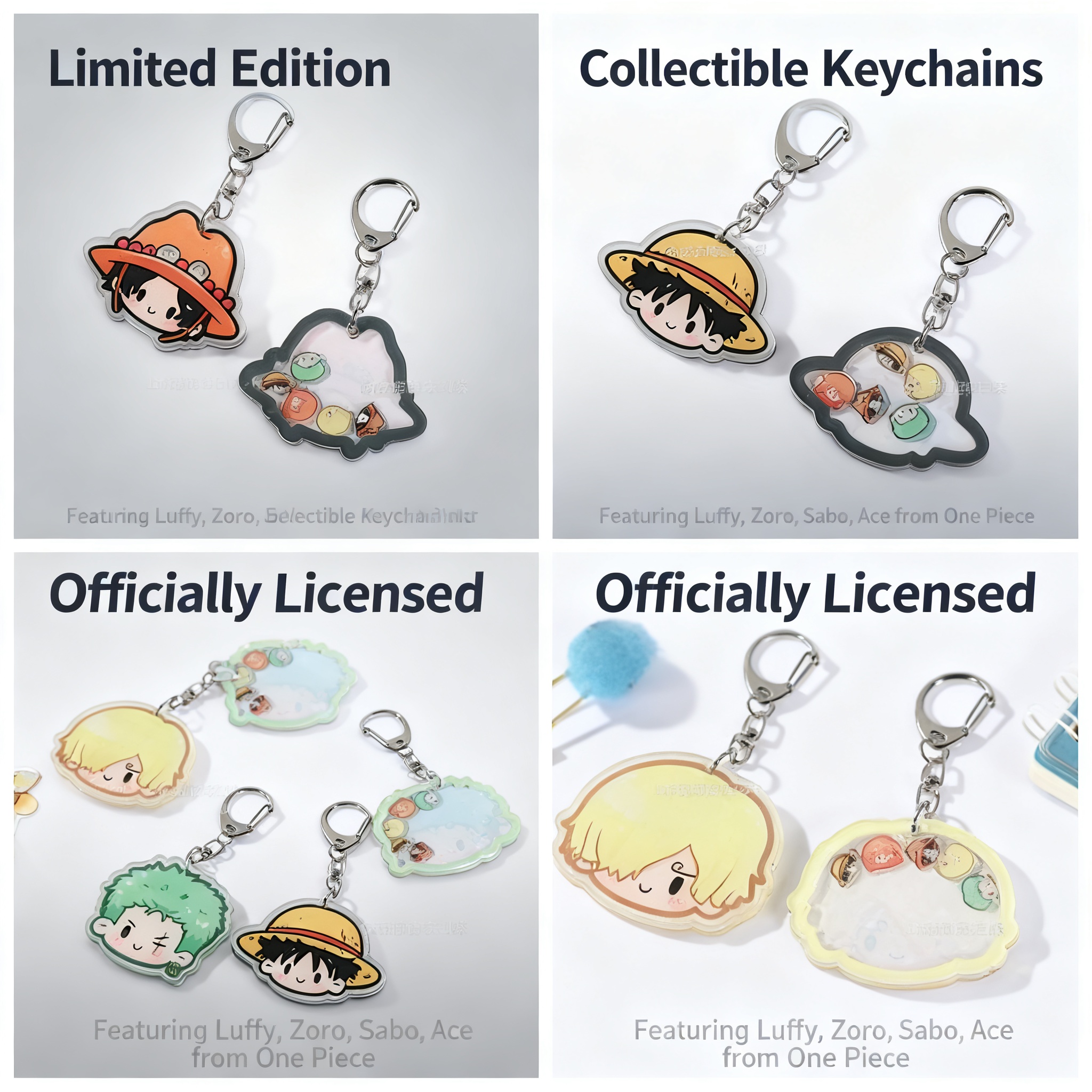 Cute Anime Merchandise - One Piece Monkey D Luffy Kawaii