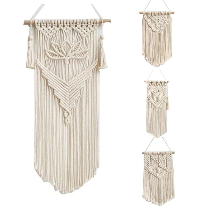 Wall Scroll Tapestry - Home Decoration Bohemian Macrame Woven Wall