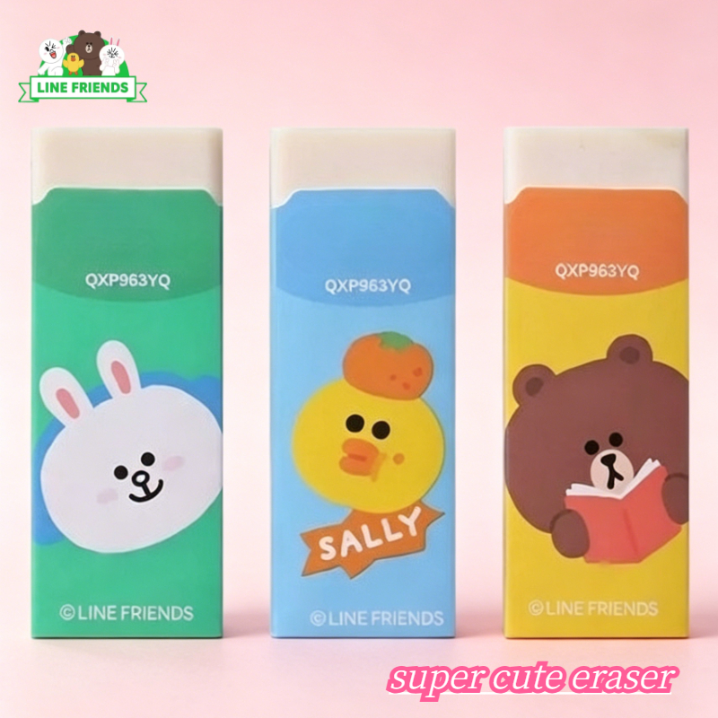 Erased Anime Merchandise - LINE FRIENDS BROWN cartoon cute student