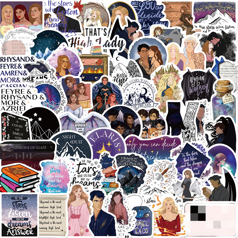 60PCS Acotar Merchandise Anime - Anime Merchandise For Kids recensie en prijs