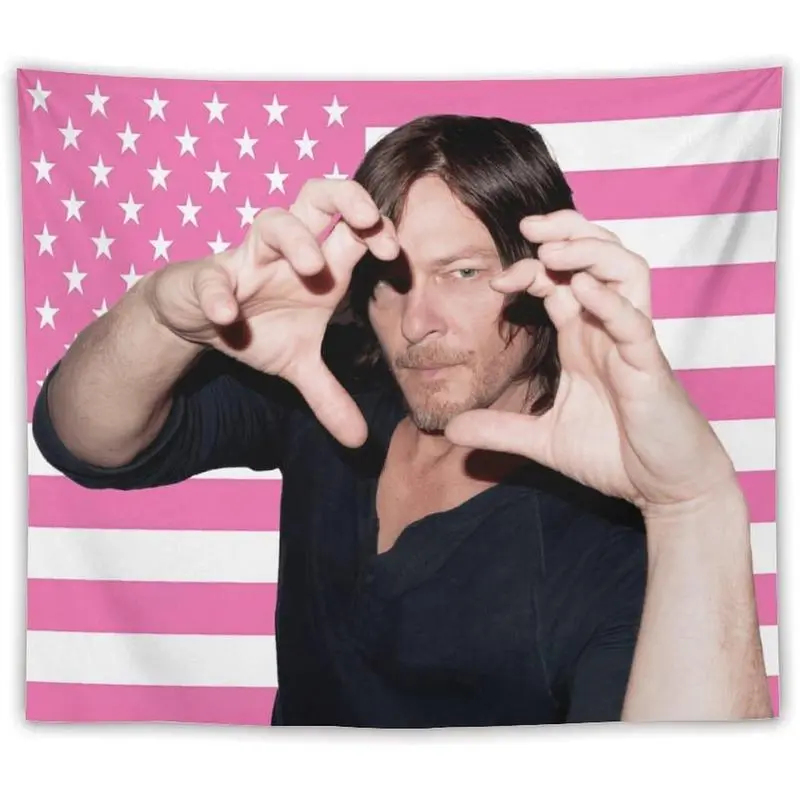VIKAMA Daryl Dixon USA Flag Ta - Wall Scroll Tapestry recensie en prijs