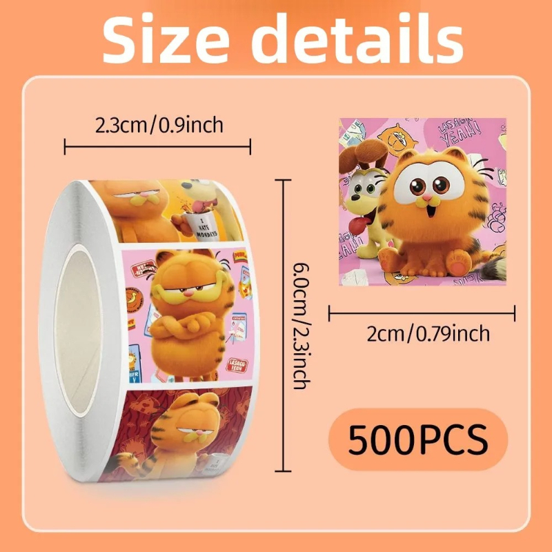 Garfield cartoon cute 500pcs r - Cute Anime Merchandise recensie en prijs