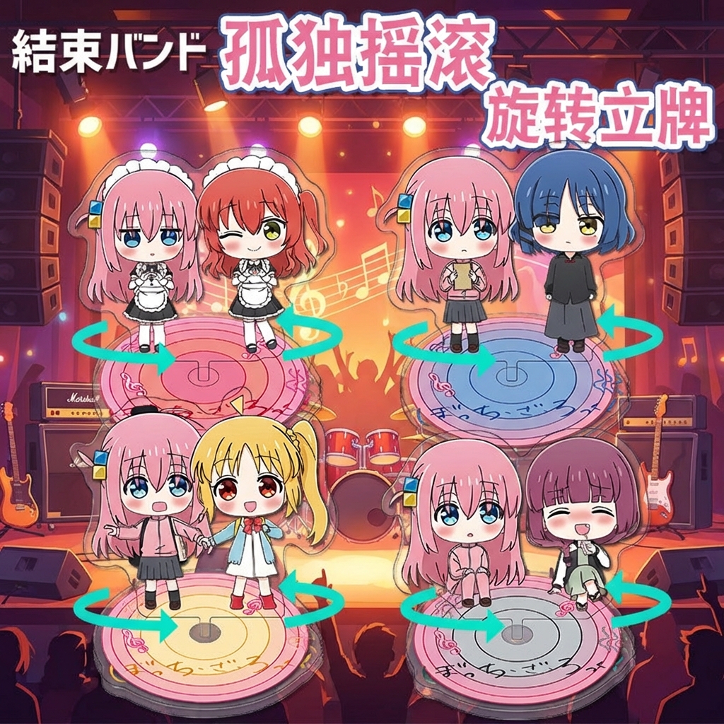 Lonely Rock Acrylic Rotating S - Cute Anime Merchandise recensie en prijs