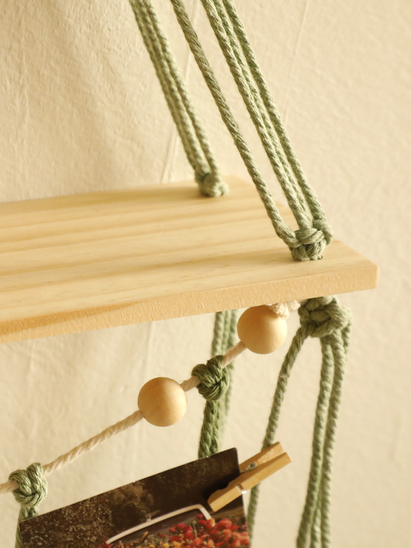 Leaf Macrame Floating Shelf Ta - Wall Scroll Tapestry recensie en prijs