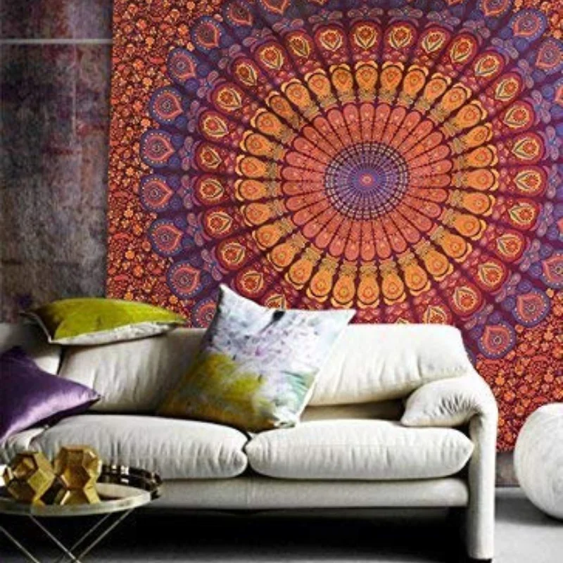 Hippie Mandala Tapestrys India - Wall Scroll Tapestry recensie en prijs