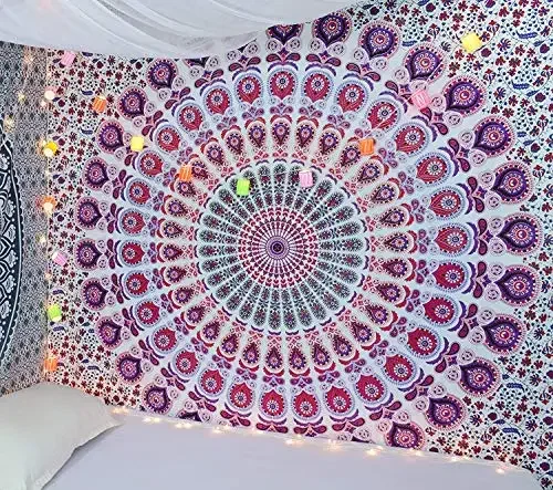 Hippie Mandala Tapestrys India - Wall Scroll Tapestry recensie en prijs