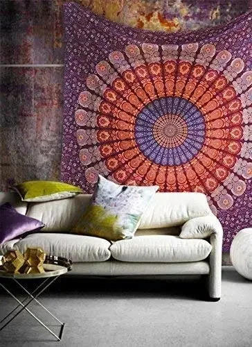 Hippie Mandala Tapestrys India - Wall Scroll Tapestry recensie en prijs