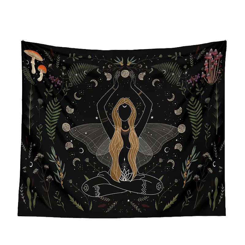 Moon Tapestry Wall Hanging Mot - Wall Scroll Tapestry recensie en prijs