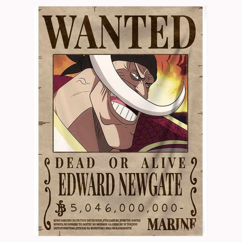One Piece Manga Tapestry Wante - Wall Scroll Tapestry recensie en prijs