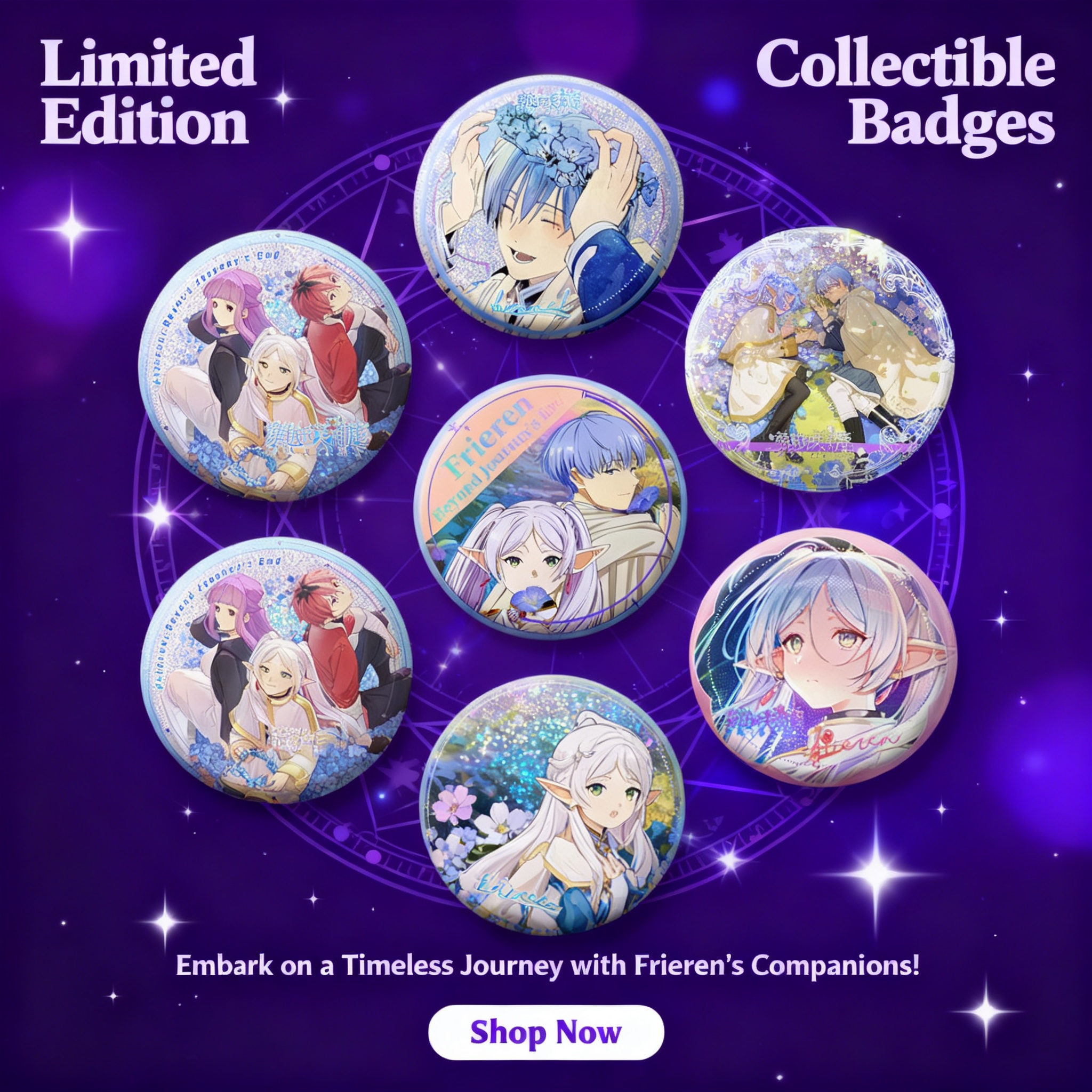 Frieren Himmel Anime Pin Badge - Cute Anime Merchandise recensie en prijs