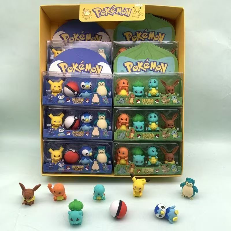Pokémon figurine erasers, cute - Erased Anime Merchandise recensie en prijs