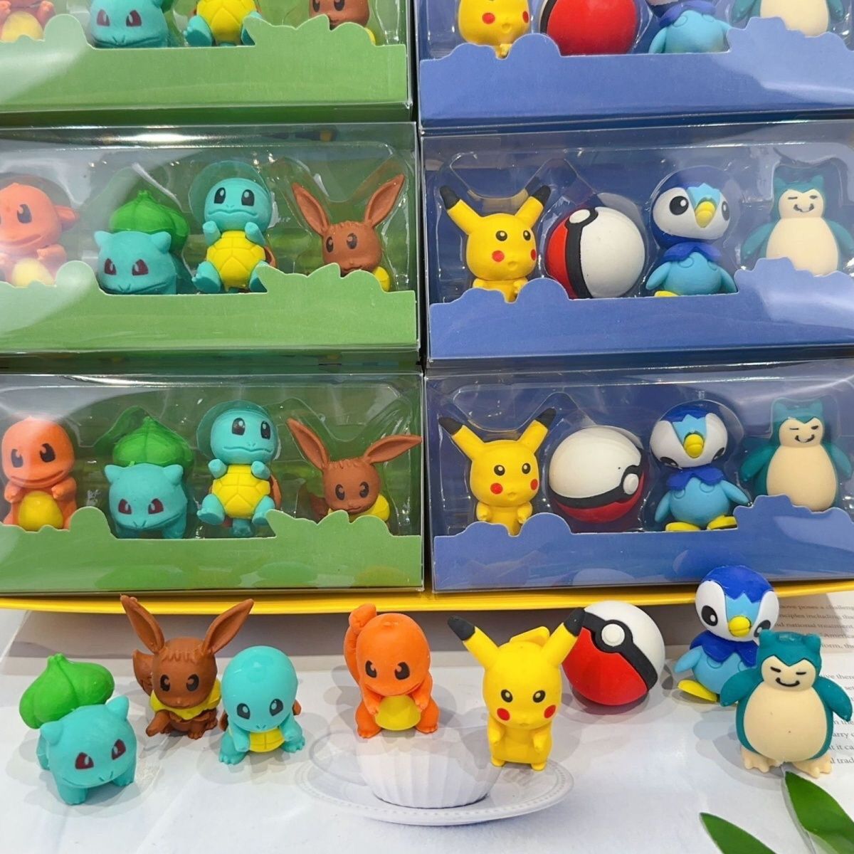 Pokémon figurine erasers, cute - Erased Anime Merchandise recensie en prijs