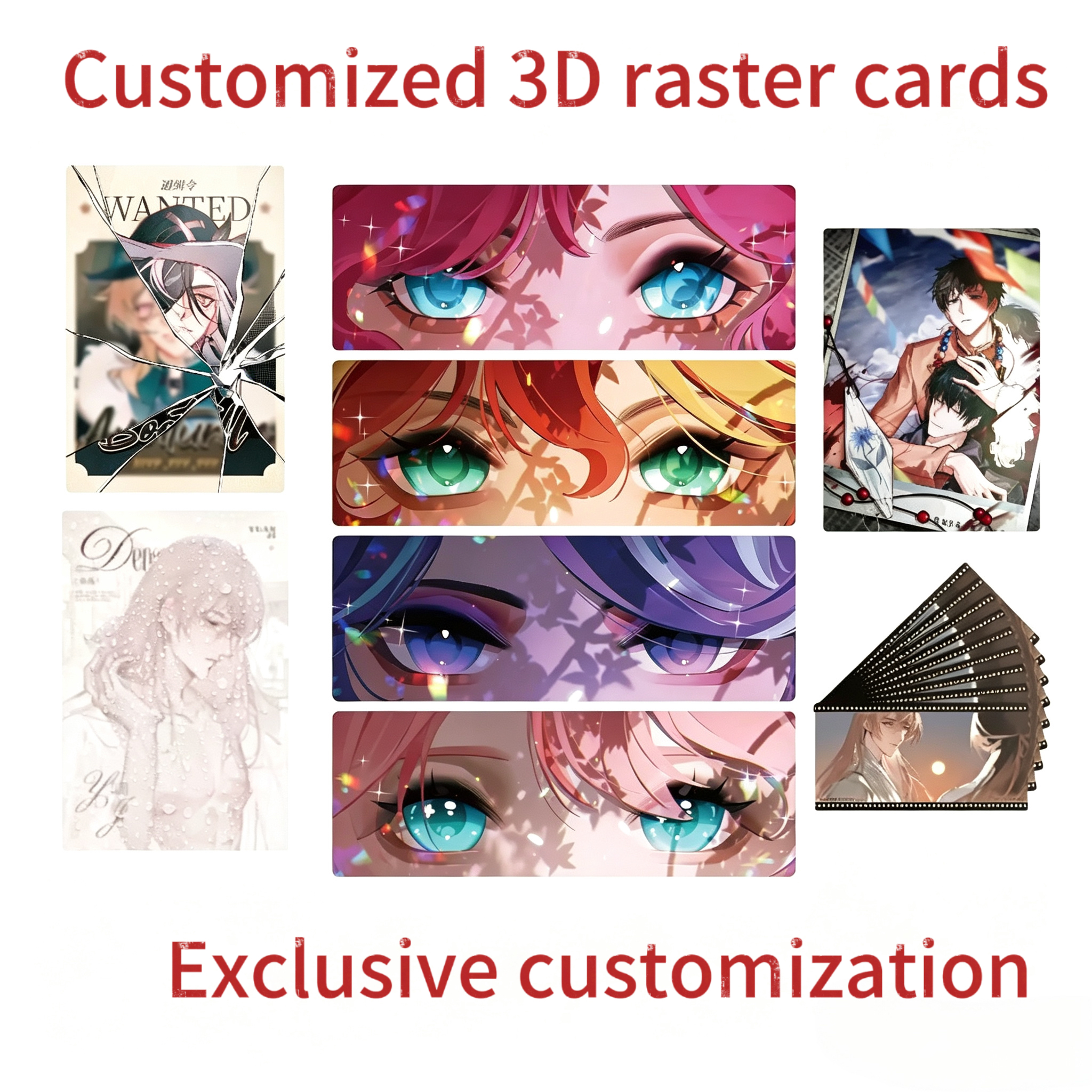 Customized Picture Raster 3D C - Anime Merchandise Sales recensie en prijs