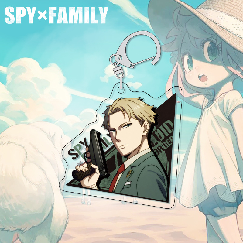 SPY×FAMILY Anya Keychain Acryl - Cute Anime Merchandise recensie en prijs
