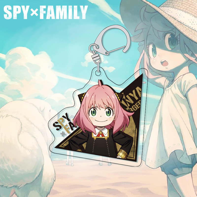 SPY×FAMILY Anya Keychain Acryl - Cute Anime Merchandise recensie en prijs