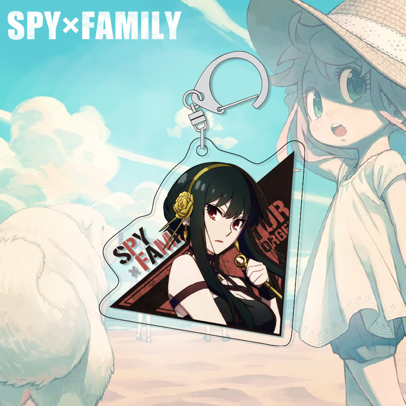SPY×FAMILY Anya Keychain Acryl - Cute Anime Merchandise recensie en prijs