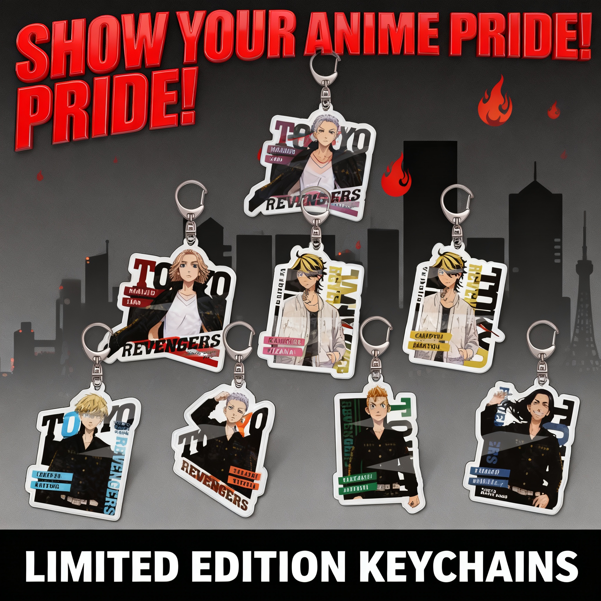 Acrylic Keychain Tokyo Revenge - Anime Merchandise Tokyo recensie en prijs
