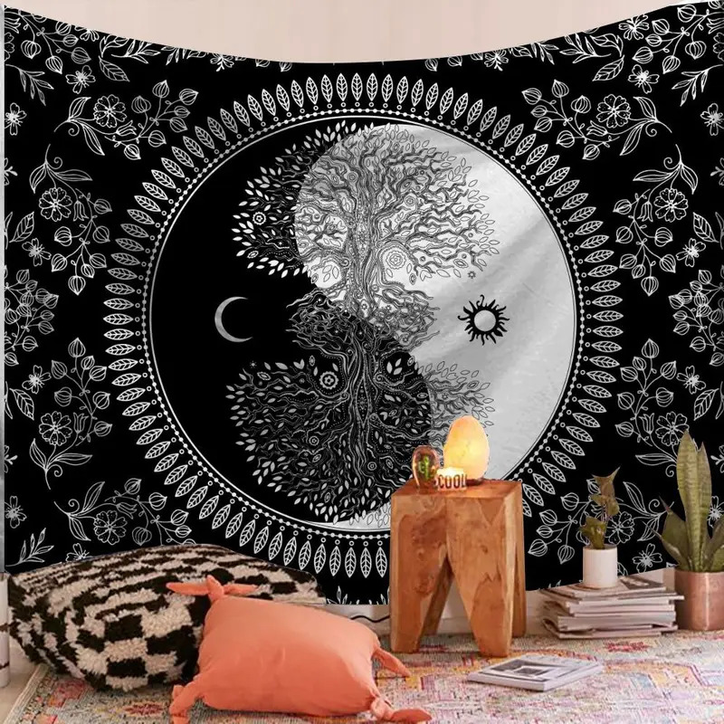 VIKAMA Indian Mandala Tapestry - Wall Scroll Tapestry recensie en prijs