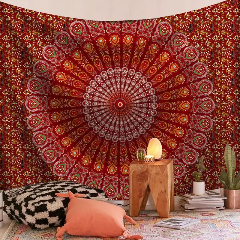 VIKAMA Indian Mandala Tapestry - Wall Scroll Tapestry recensie en prijs